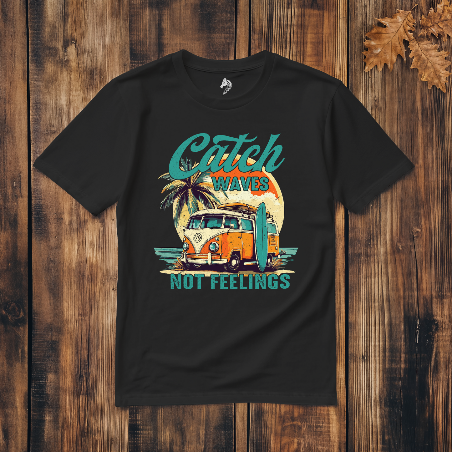 Catch Waves - Classic Cotton T-shirt