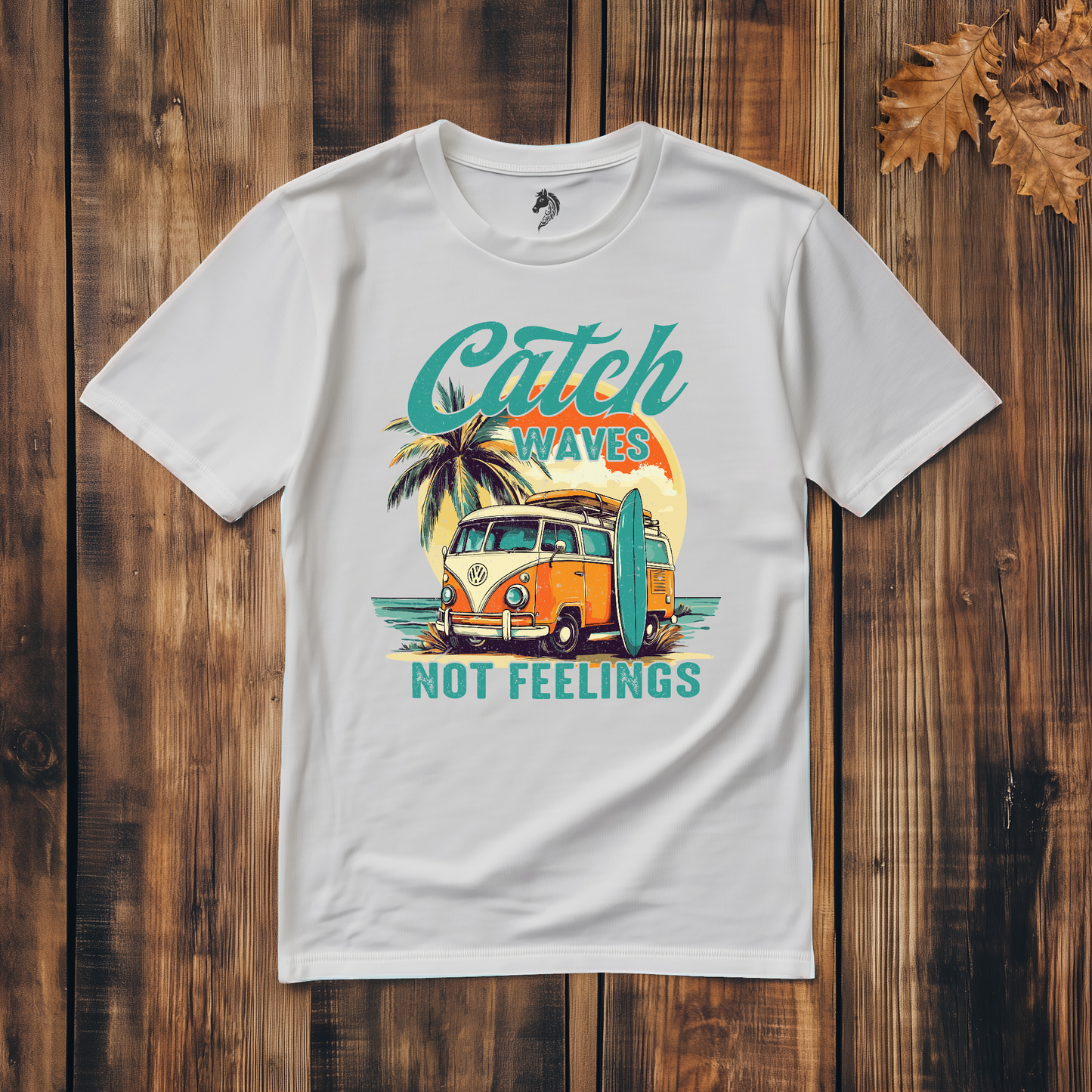 Catch Waves - Classic Cotton T-shirt