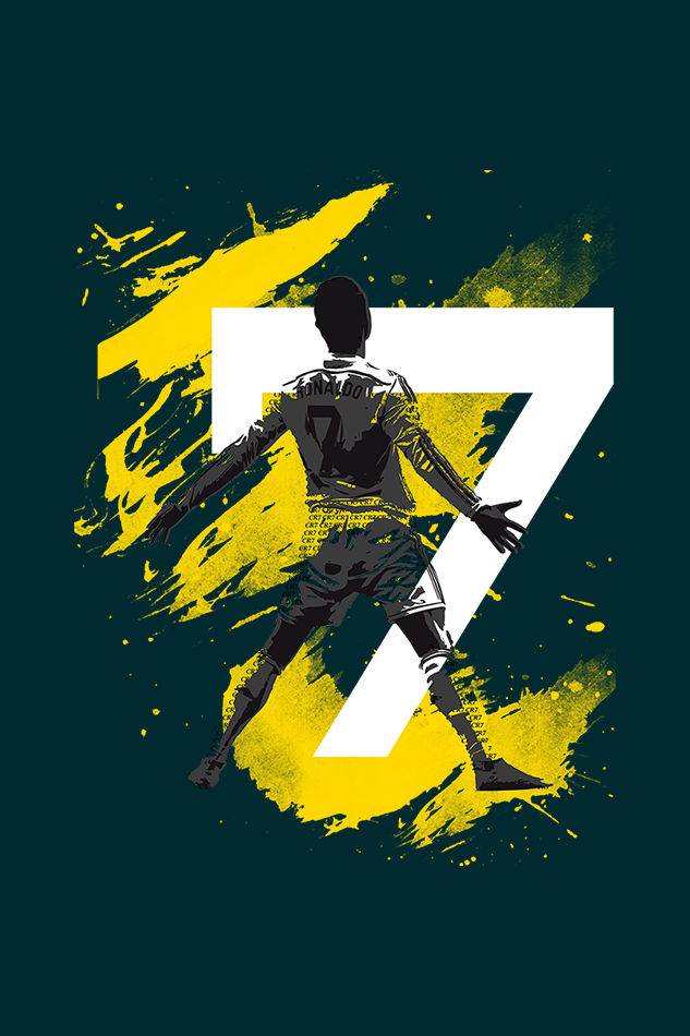 CR7 - Classic Oversized Cotton T-Shirt