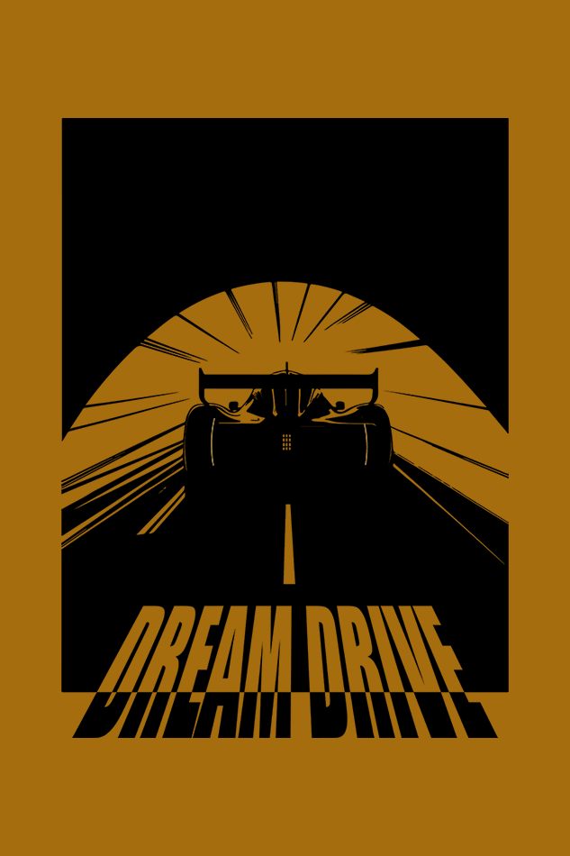 Dream Drive - Classic Oversized Cotton T-Shirt