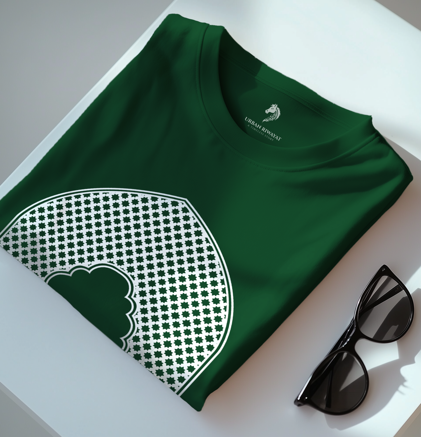 Arc of Faith, Patience, Gratitude - Classic Oversized Cotton T-Shirt