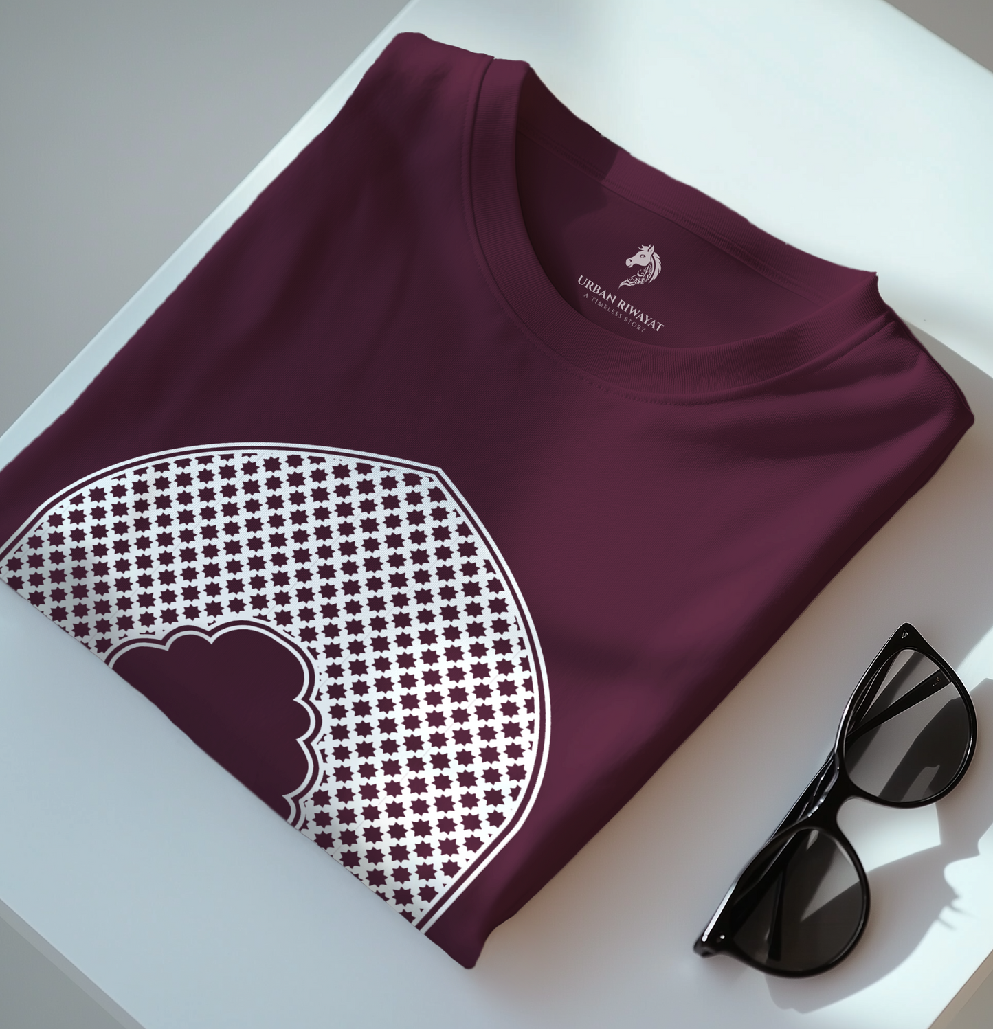 Arc of Faith, Patience, Gratitude - Classic Oversized Cotton T-Shirt