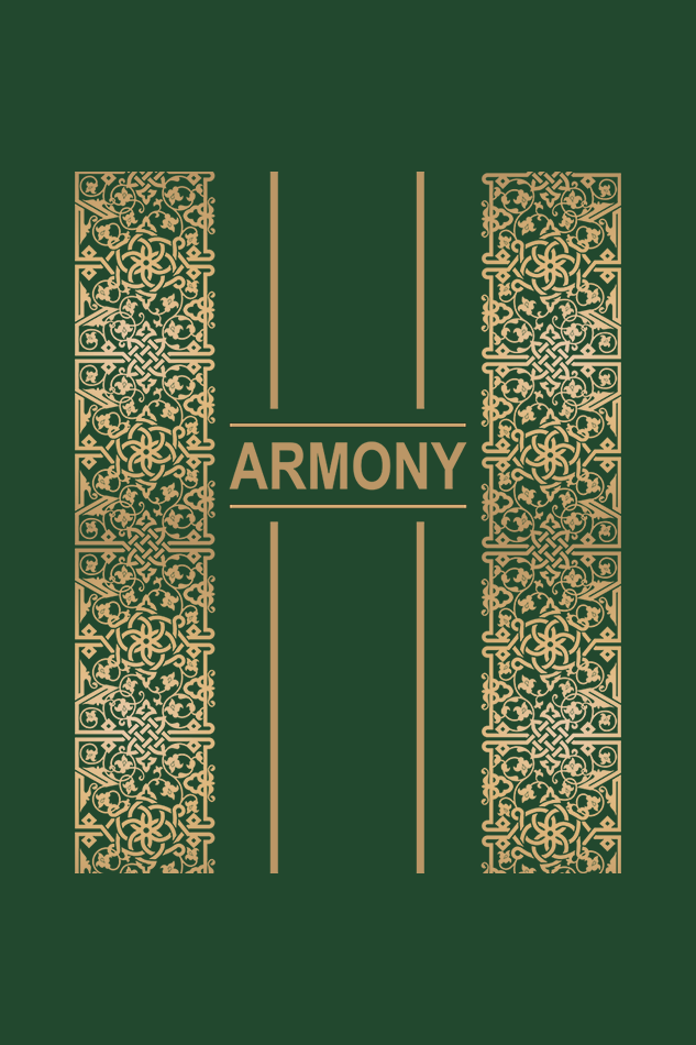 Golden Harmony - Classic Oversized Cotton T-Shirt