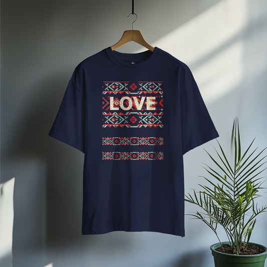 Peruvian LOVE - Classic Oversized Cotton T-Shirt