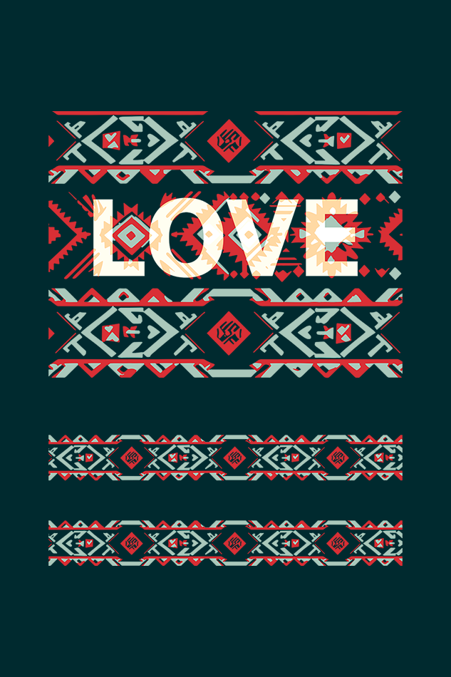 Peruvian LOVE - Classic Oversized Cotton T-Shirt