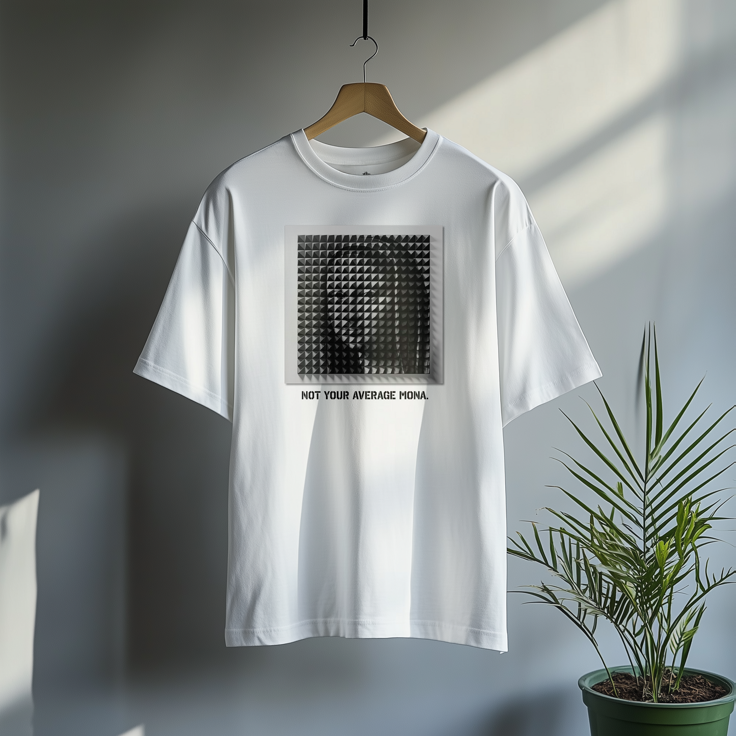 Not Your Average Mona - Classic Oversized Cotton T-Shirt