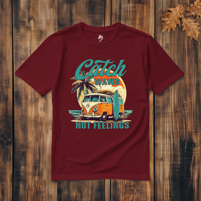 Catch Waves - Classic Cotton T-shirt