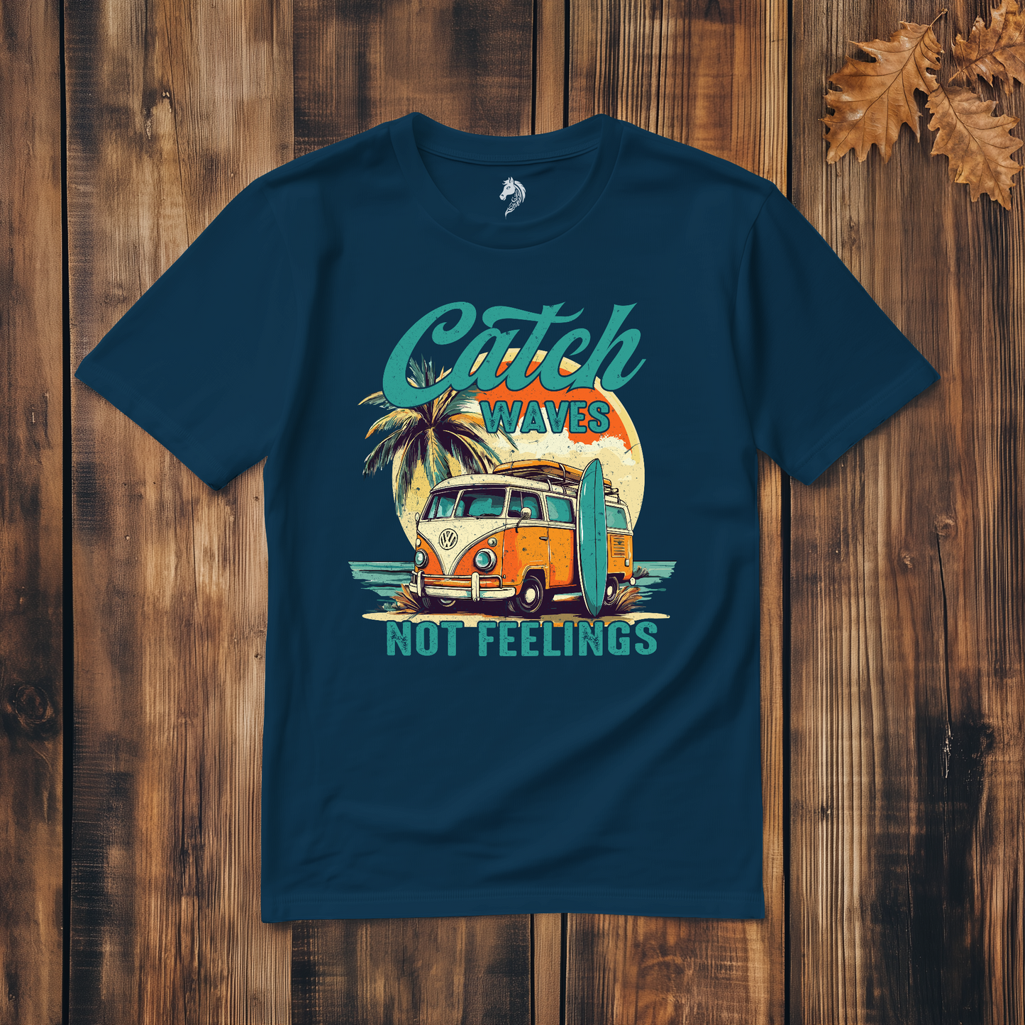 Catch Waves - Classic Cotton T-shirt
