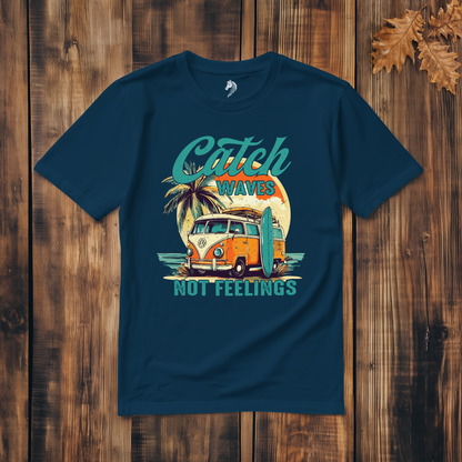 Catch Waves - Classic Cotton T-shirt