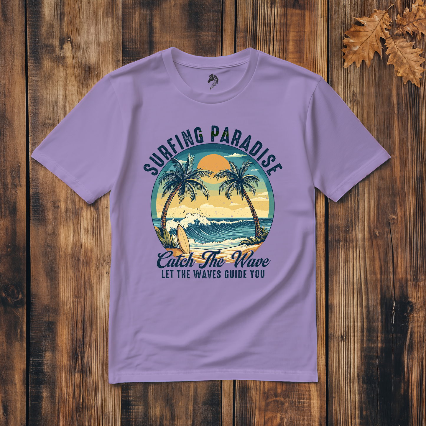 Surfing Paradise - Classic Cotton T-shirt