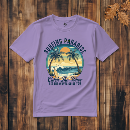 Surfing Paradise - Classic Cotton T-shirt