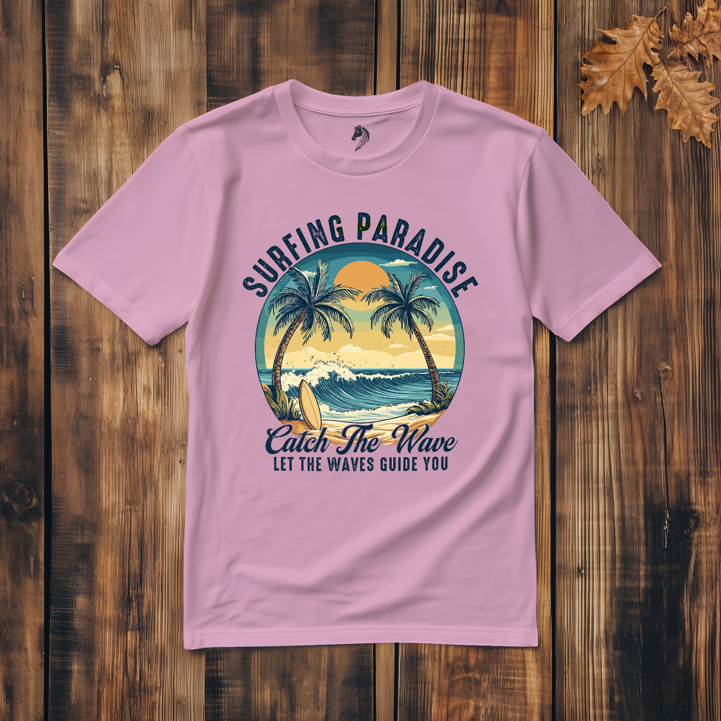 Surfing Paradise - Classic Cotton T-shirt
