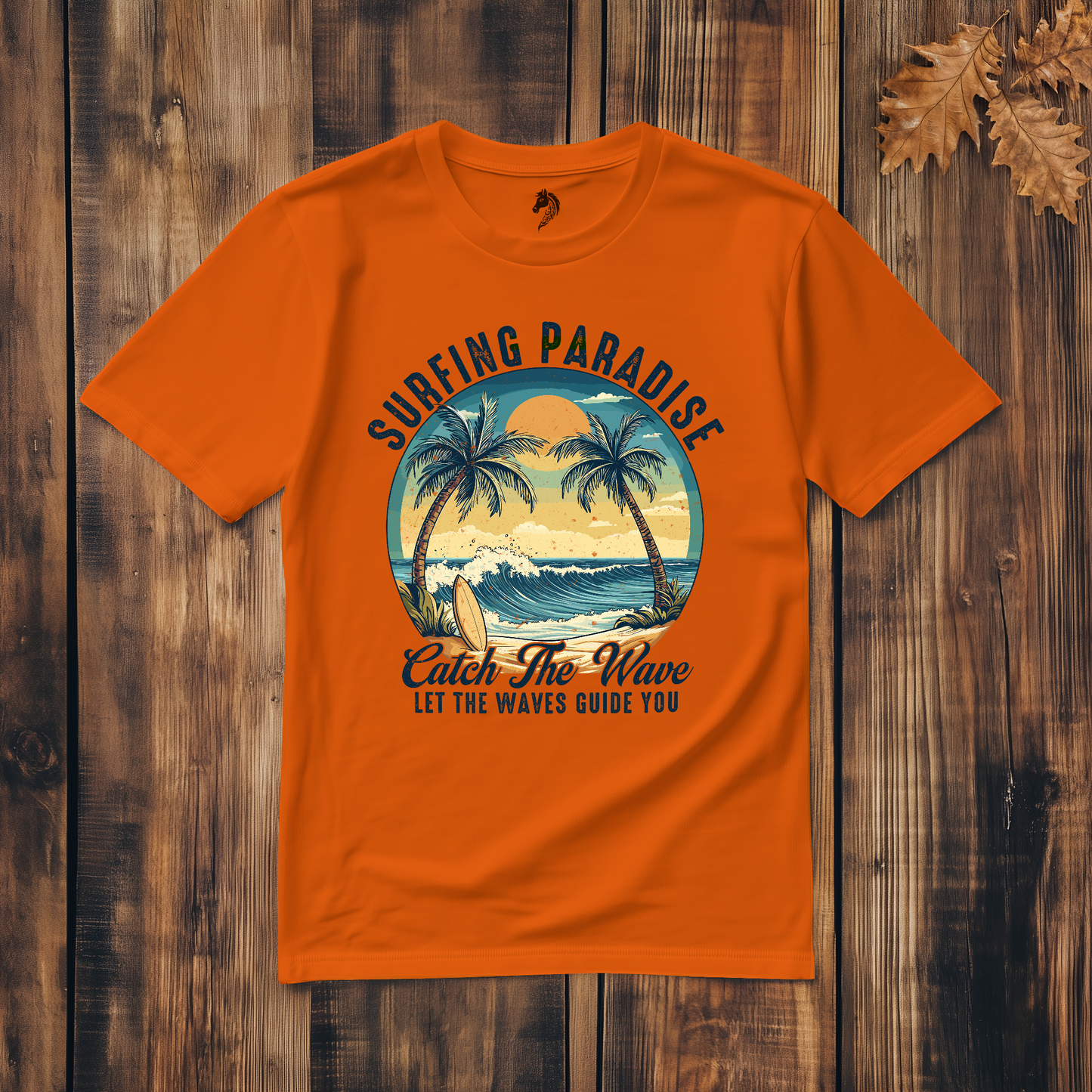 Surfing Paradise - Classic Cotton T-shirt