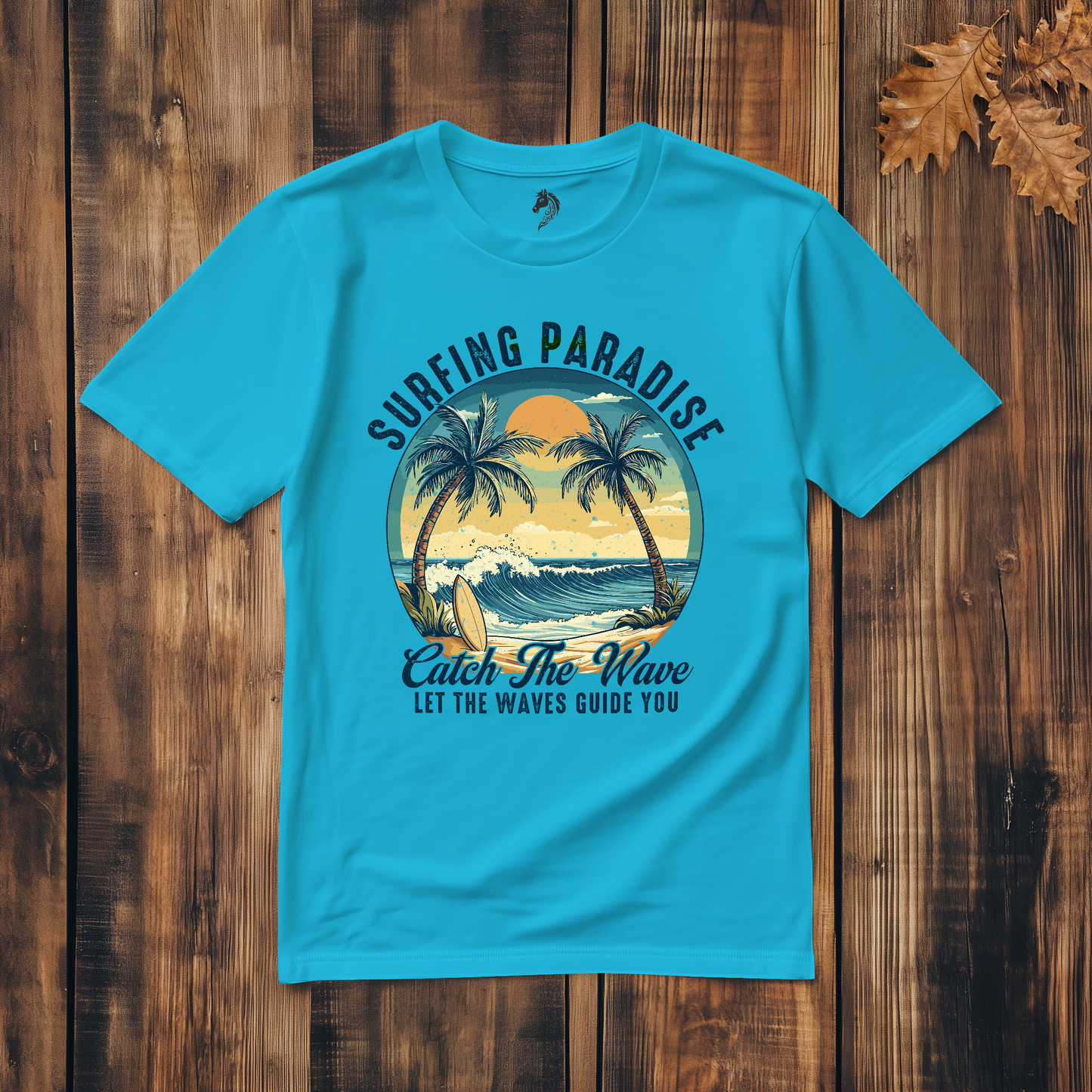 Surfing Paradise - Classic Cotton T-shirt