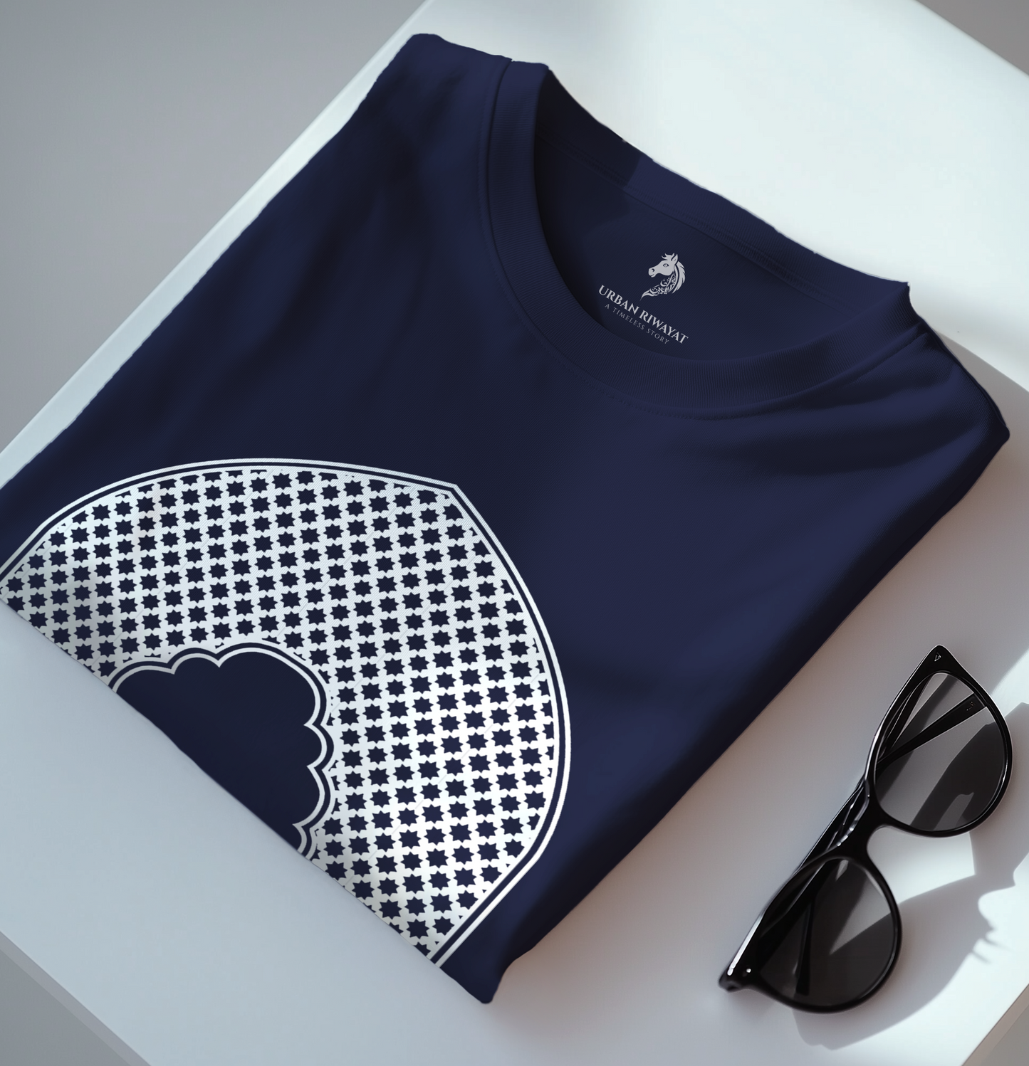 Arc of Faith, Patience, Gratitude - Classic Oversized Cotton T-Shirt