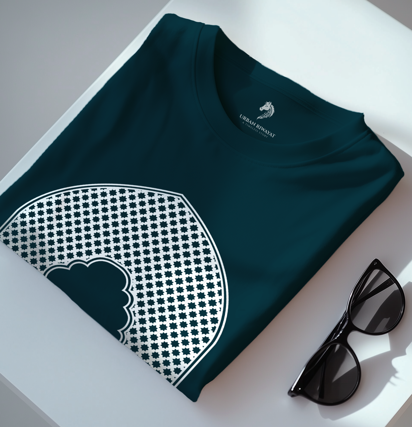 Arc of Faith, Patience, Gratitude - Classic Oversized Cotton T-Shirt