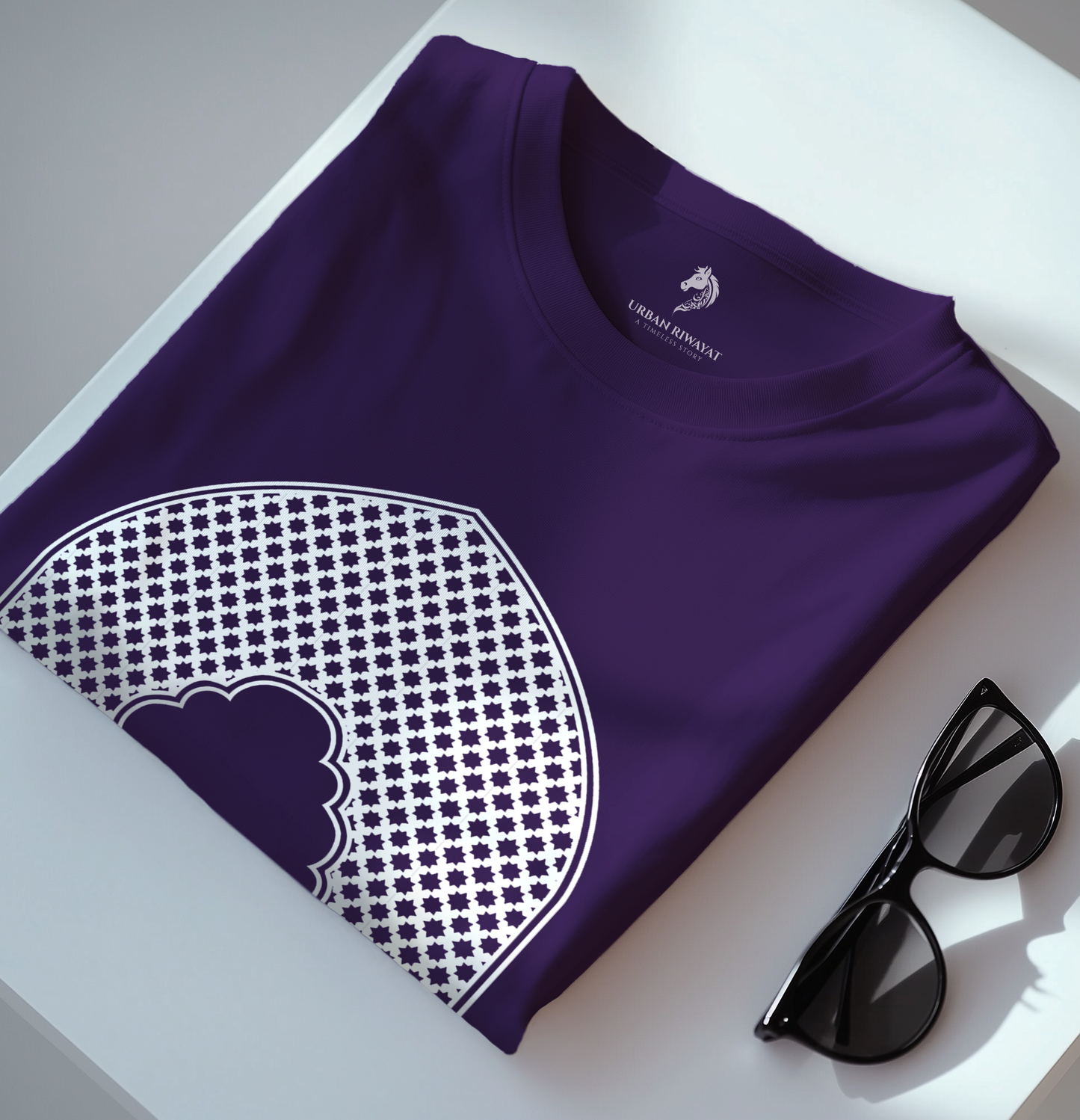 Arc of Faith, Patience, Gratitude - Classic Oversized Cotton T-Shirt